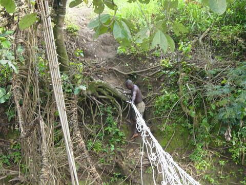 Hanging bridge